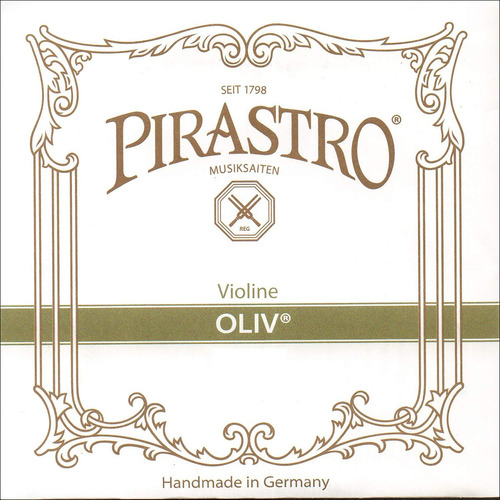 Pirastro Oliv - Juego De Violin 4/4, Calibre Medio Con Extre