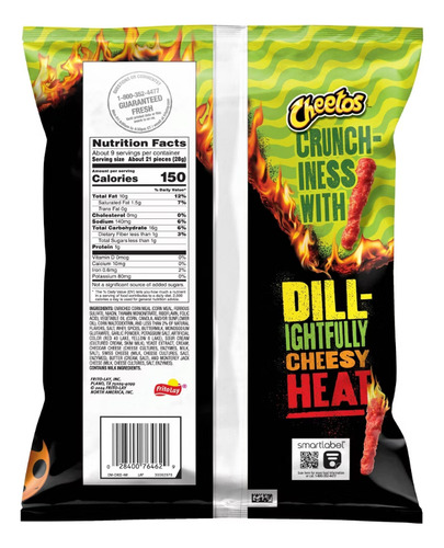 Cheetos Flamin Hot Dill Pickle 240.9 G