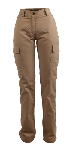 Pantalon Caqui Mujer Uniforme