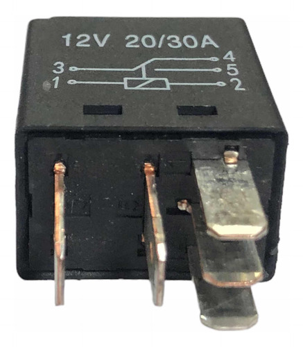 Micro Power Relay 5-pin 12v 20a / 30a Relevador 5 Terminales