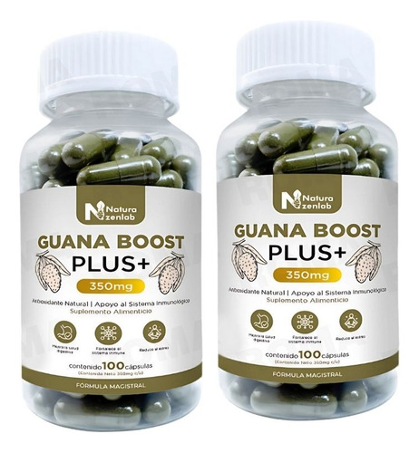 Pack 2 Guana Boost Plus+ 700mg Natura Zenlab