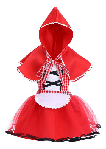 Disfraz De Caperucita Roja Para El Primer Halloween, Carnav.