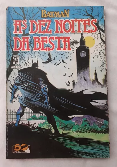 Batman - As Dez Noites Da Besta - Ed. Abril - 1988