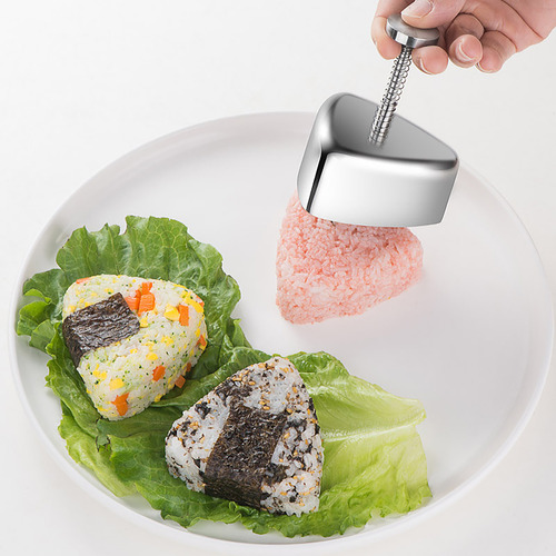 Molde Para Rollos De Arroz Y Verduras De Acero Inoxidable E