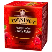 Comprar Te Negro Twinings Frutos Rojos Caja X 10 Saquitos De 20 Gramos