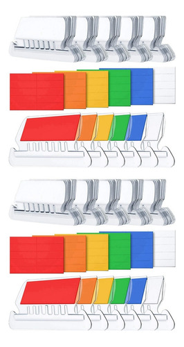 240 Juegos De Pestañas Para Archivos Y Documentos, 2 Pulgada