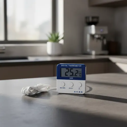 Termômetro Digital Para Freezer/geladeira Original Akso Ak22