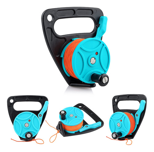 Carrete De Buceo Con Tapón De Pulgar, Carrete De Buceo Retrá
