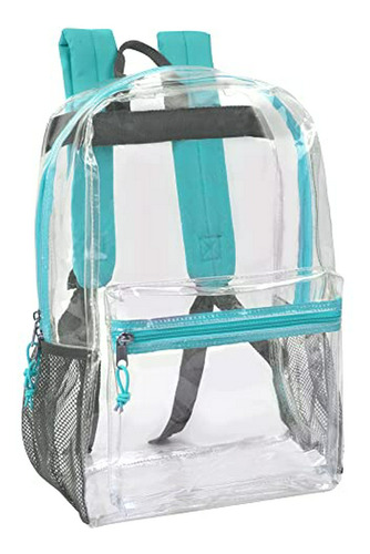 Mochila Transparente Con Correas Reforzadas Para Escuela, Se