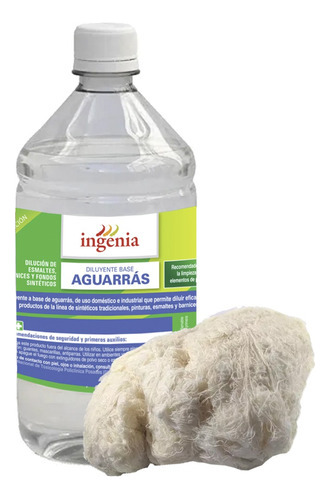 Estopa Lustre + Aguarras Diluyente 0,9l Ingenia