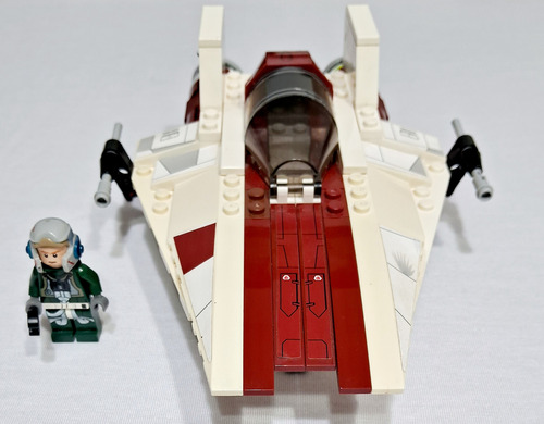 Lego Star Wars A-wing Starfigther 75003 177 Star Wars (Usado)