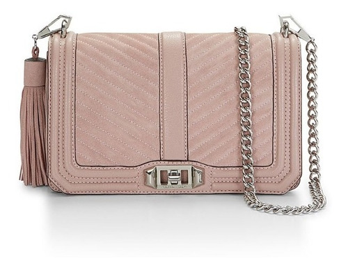 Cartera Cuero Rebecca Minkoff Vintage Rose Chevron