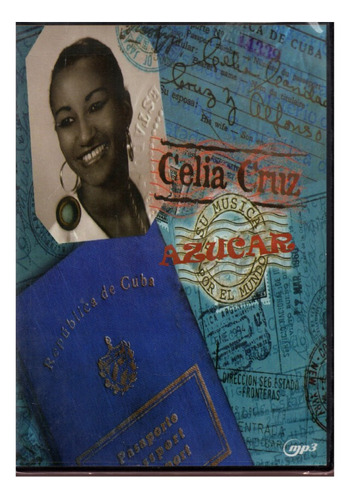 Cd-mp3 Celia Cruz--  Exitos--salsa-azucar