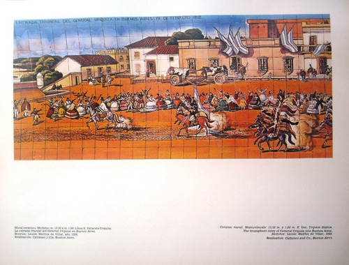 Posters Originales De Los Murales Del Subte Cantidad: 6 (Usado)