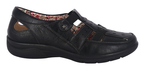 Mocasin Crisantemo Negro Passer