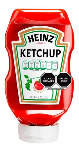Ketchup Heinz Salsa Catsup 567 Gramos