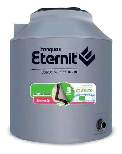 Tanque De Agua 1000 Tricapa Litros Eternit Intemperie Envio