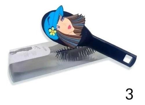 Imagen 4 de 8 de Cepillo De Cabello Cepillado Para Cabellos Largo Corto Secos