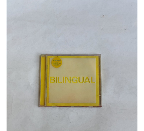 Cd Pet Shop Boys Bilingual 