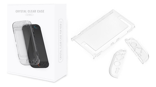 Funda Protectora Transparente Switch2 Carcasa Pc Cristalmcd