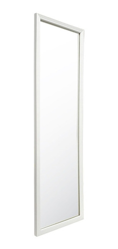Espejo Blanco De Cuerpo Completo 34x109cm Puerta Pared Casa