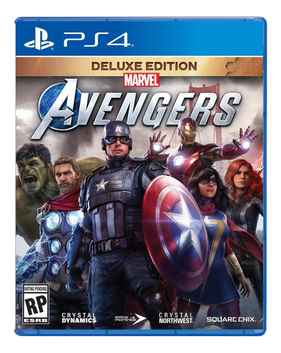 Juego Ps4 Marvel Avengers Deluxe Edition
