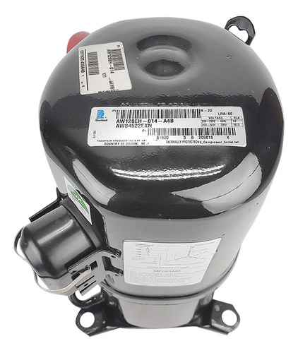 Compressor Aws4522exn Tecumseh Lunite 2 Hp Mono R22 220v