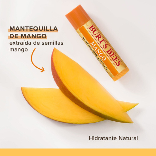 Bálsamo Labial Burt's Bees Coco Y Pera & Mango 2 Balsamos