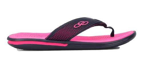 Olympikus Ojotas Lifestyle Mujer Ibiza Azul Marino-rosa Ras