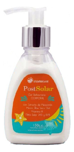 Gel Post Solar Con Aloe Vera Bronceador Duradero Y Piel Sana