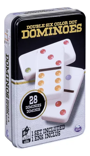 Jogo Dominó Osso 28 Peças Útil Bazar 2x10,5x18cm RF2194 - freitasvarejo