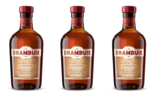 Licor Drambuie 750ml Escoces Honey Herbs X3 Fullescabio