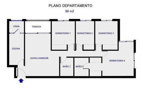 Condominio Reina Victoria, Valparaiso, Prince 123
