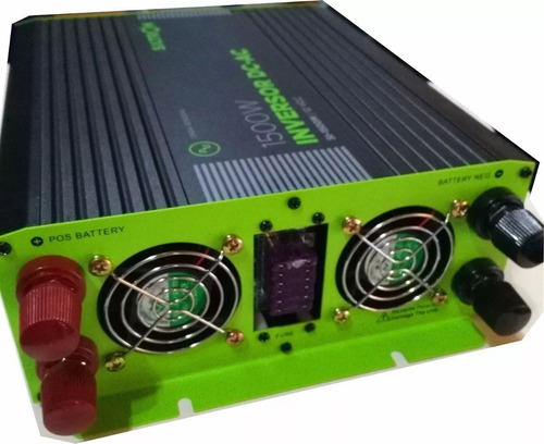 Imagen 2 de 2 de Inversor Onda Pura 1500w 12v 220v 3000wp Convertidor Siltron
