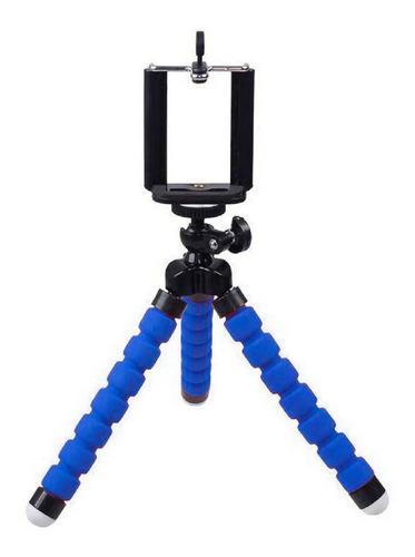 Imagen 1 de 10 de Soporte Tripode Araña Flexible Porta Celular Camara De Fotos