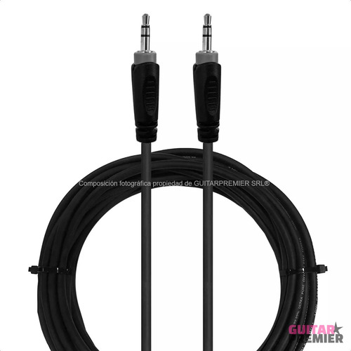 Cable Audio Auxiliar Miniplug Miniplug Estereo 90cm Roxtone