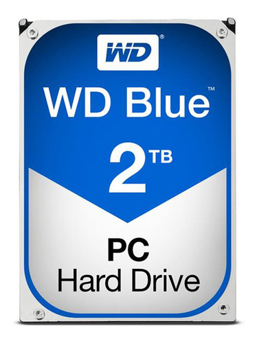 Disco Rígido 2tb Western Digital Sata Iii Azul