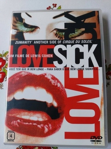 Dvd Love Sick Zumanity Cirque Du Soleil Original Lewis Cohen