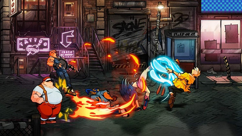 Streets of Rage 4 Standard Edition Dotemu PS4 Físico