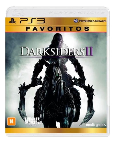 Jogo Seminovo Darksiders Ii Favoritos - Ps3