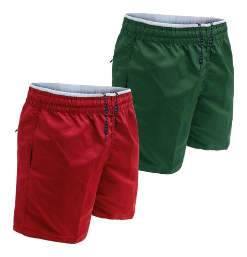 10 Short Masculino Liso Caminhada Treino Atacado Moda Praia