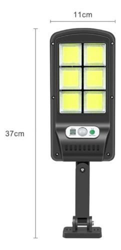 Luz Solar Farola Impermeable Solar Al Aire Libre Grande