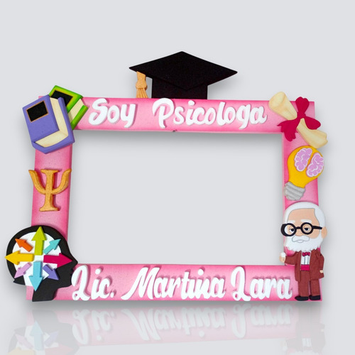 Marco Para Selfie De Psicología - Diseño Todas Las Carreras