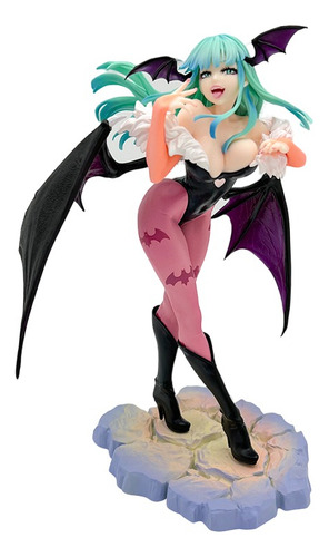 Figura Darkstalkers Morrigan Aensland Vampiresa Videojuego