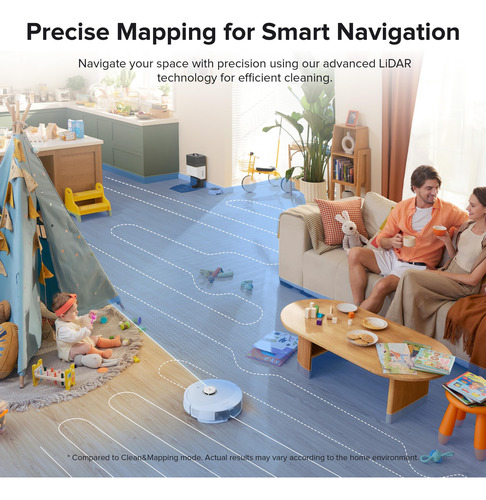 Robot Vacuum And Mop Roborock Q8 Max+ Self-emptying White