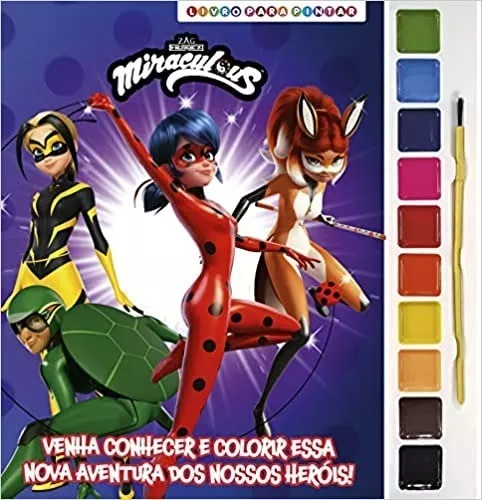 Miraculous Ladybug Revista para Colorir