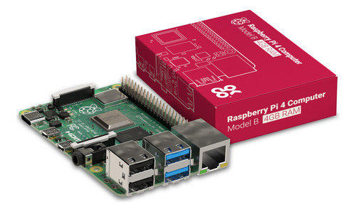 Raspberry Pi4 Modelo B (4gb) Case Fonte Hdmi Dissípadores