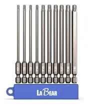 Comprar Juego De Puntas Torx De Seguridad Labear, 10 Piezas, Acero S