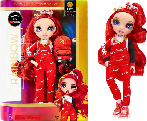 Muñeca Ruby Anderson Rainbow High Mga Serie 1