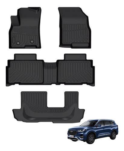 Piso De Auto 5d Tpe Chery Tiggo 8 Pro 2021-2024 3 Filas
